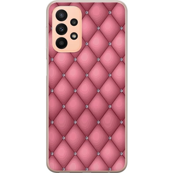Yhteensopiva Puhelinkuori Samsung Galaxy A23 Uniikki Vaaleanpunainen Kuosi