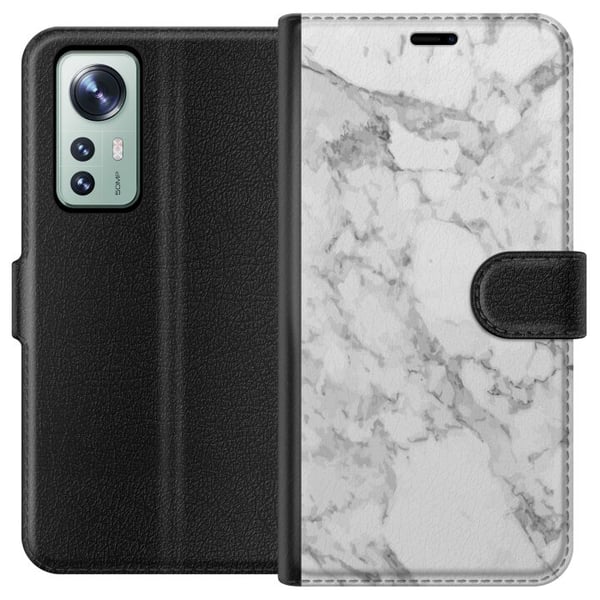 Kompatibelt Lommeboketui til Xiaomi 12 Marmor