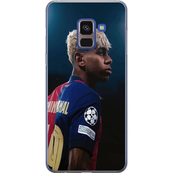 Kompatibel Mobilcover til Samsung Galaxy A8 (2018) Lamine Yamal - Barcelonas Wunderkind i fokus Kompatibel Mobilcover til Samsung Galaxy A8 (2018) Lamine Yamal - Barcelonas Wunderkind i fokus
