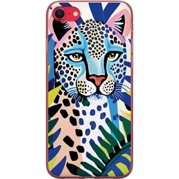 Kompatibelt Mobildeksel til Apple iPhone SE (2022) Levende Leopard
