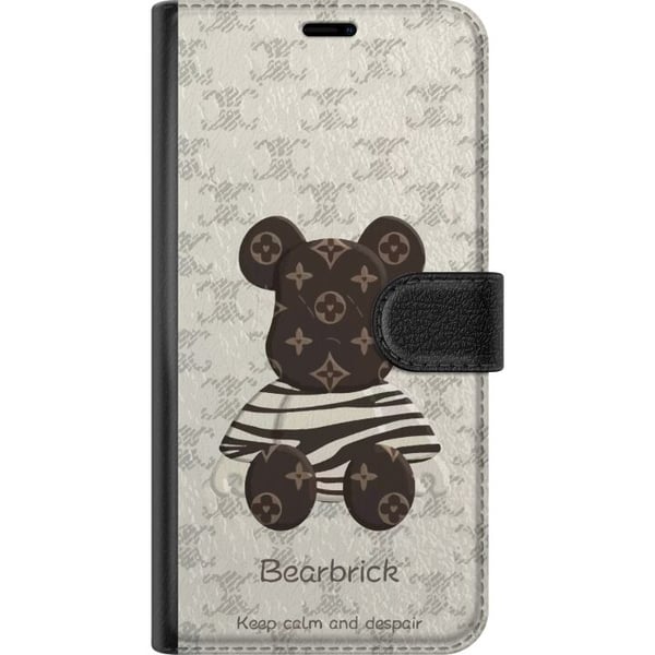 Kompatibelt Plånboksfodral till Samsung Galaxy A20e Bearbrick Designer Toy Collectible