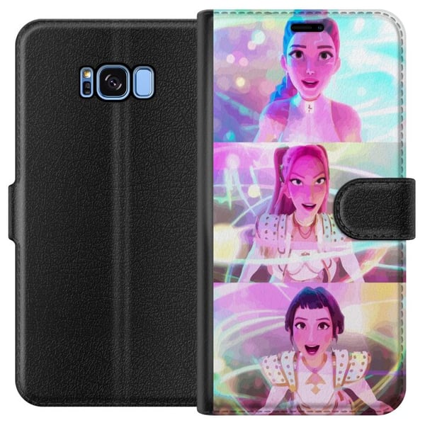 Yhteensopiva Lompakkokotelo Samsung Galaxy S8 KPop Demon Hunters keräilynukke rajoitettu painos Yhteensopiva Lompakkokotelo Samsung Galaxy S8 KPop Demon Hunters keräilynukke rajoitettu painos