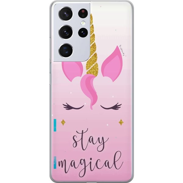 Kompatibelt Mobildeksel til Samsung Galaxy S21 Ultra 5G Unicornsikt Kompatibelt Mobildeksel til Samsung Galaxy S21 Ultra 5G Unicornsikt