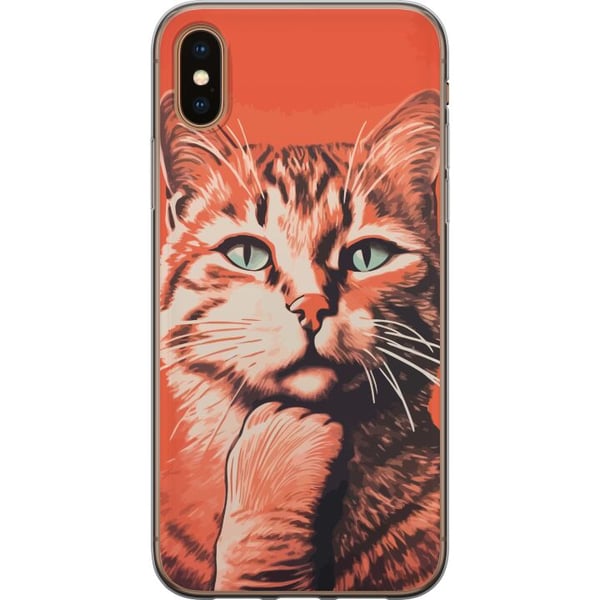 Kompatibelt Mobilskal till Apple iPhone XS The Thinker Kompatibelt Mobilskal till Apple iPhone XS The Thinker