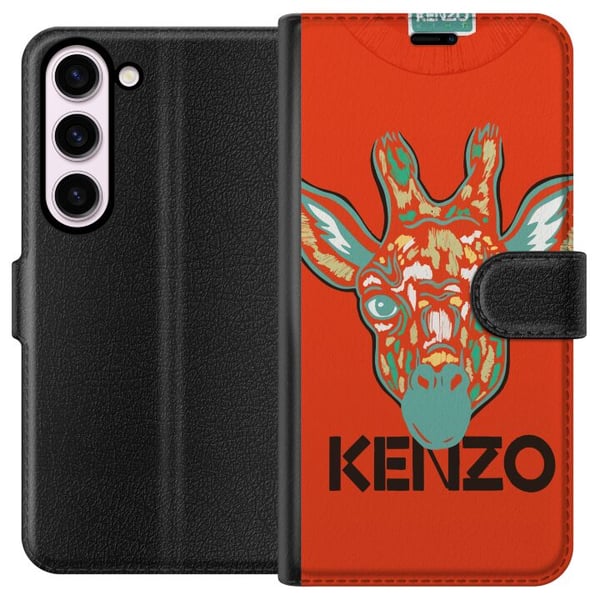 Kompatibel Tegnebogsetui til Samsung Galaxy S23 Kenzo Kompatibel Tegnebogsetui til Samsung Galaxy S23 Kenzo