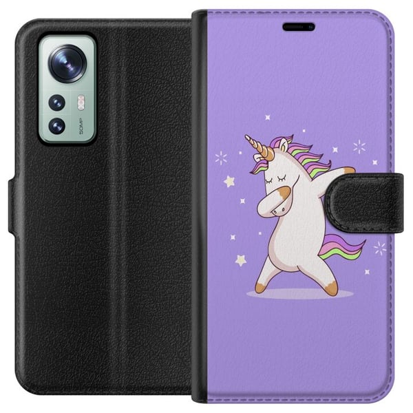 Yhteensopiva Lompakkokotelo Xiaomi 12 Yksisarvinen Dab