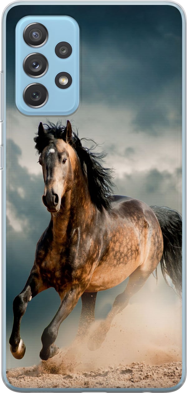Yhteensopiva Puhelinkuori Samsung Galaxy A52 5G Hevonen