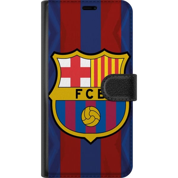 Kompatibelt Plånboksfodral till Samsung Galaxy S9+ FCB Barcelona