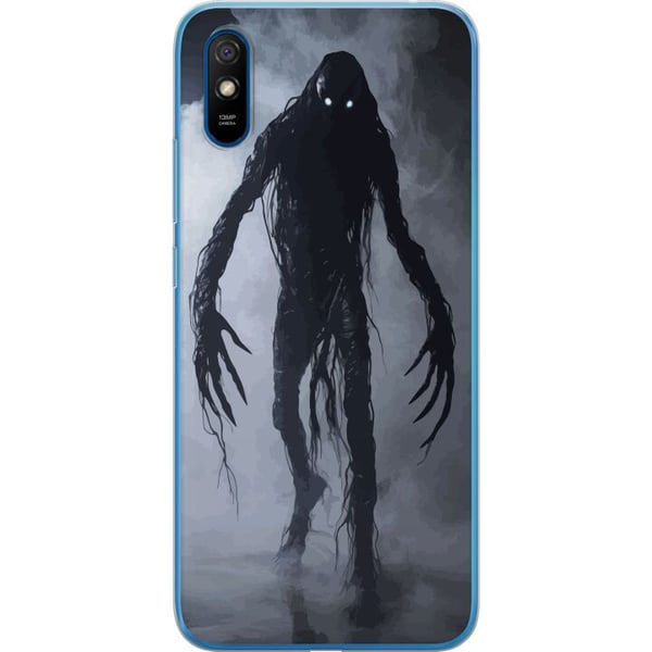Kompatibelt Mobildeksel til Xiaomi Redmi 9A Tåkete monster fantasy mørk skapning