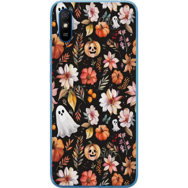 Kompatibelt Mobilskal till Xiaomi Redmi 9A Halloween Pumpkins Ghost Costume Mask
