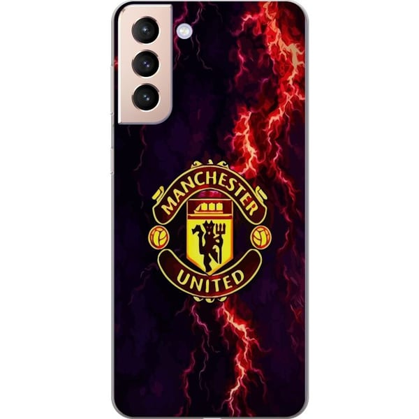 Yhteensopiva Puhelinkuori Samsung Galaxy S21 Manchester United Yhteensopiva Puhelinkuori Samsung Galaxy S21 Manchester United