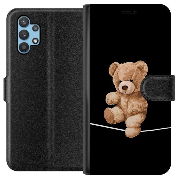 Kompatibelt Plånboksfodral till Samsung Galaxy A32 5G Björn Kompatibelt Plånboksfodral till Samsung Galaxy A32 5G Björn