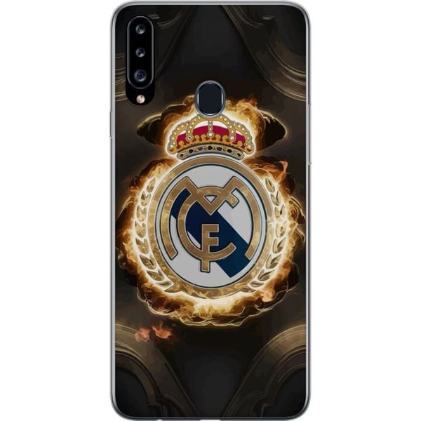 Kompatibelt Mobilskal till Samsung Galaxy A20s Real Madrid