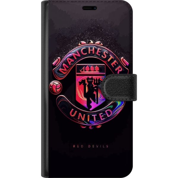 Kompatibel Tegnebogsetui til Samsung Galaxy S21 Manchester United
