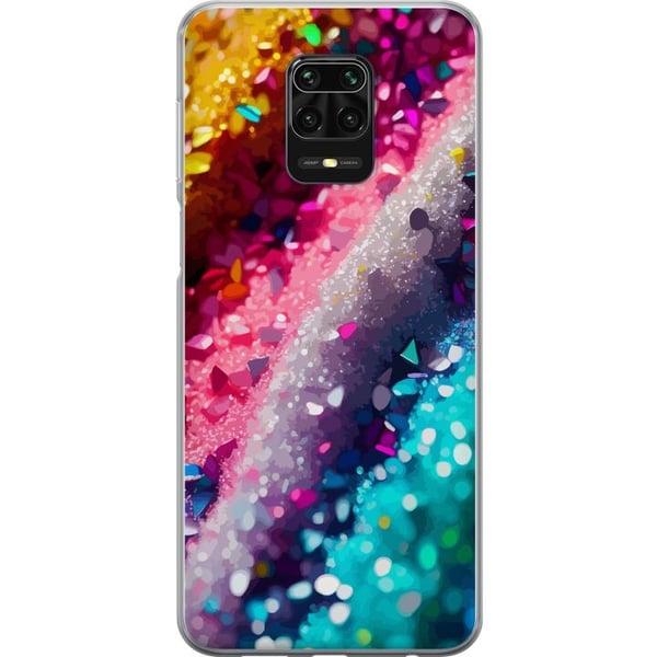 Kompatibel Mobilcover til Xiaomi Redmi Note 9S Glitter