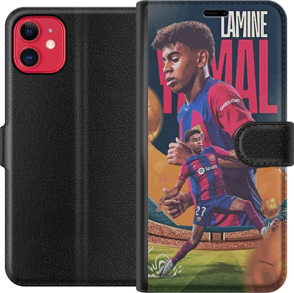 Yhteensopiva Lompakkokotelo Apple iPhone 11 Lamine Yamal - FCB