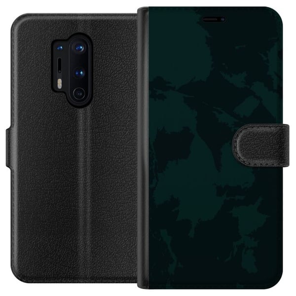 Kompatibel Tegnebogsetui til OnePlus 8 Pro Grønt
