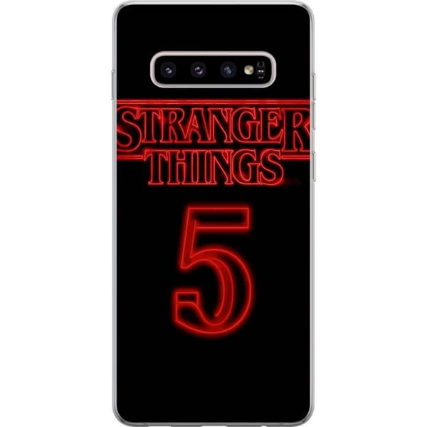 Kompatibelt Mobilskal till Samsung Galaxy S10+ Stranger Things 5