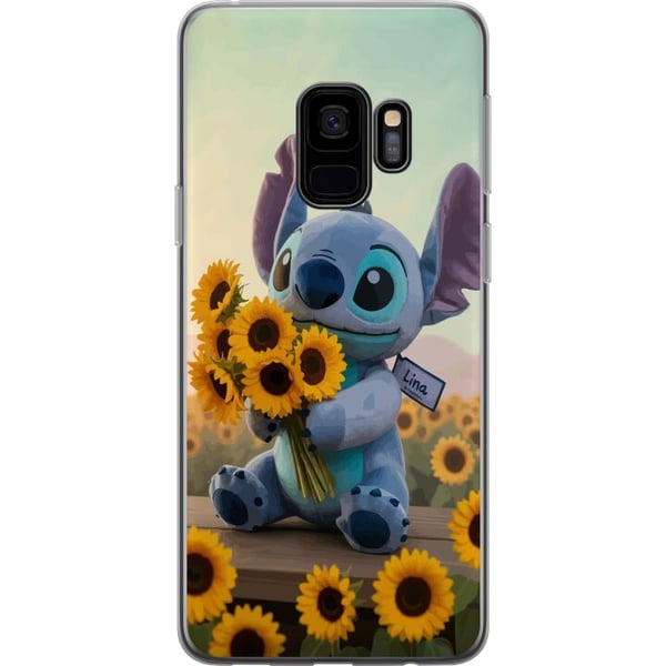 Kompatibelt Mobildeksel til Samsung Galaxy S9 Disney Stitch solsikkeplakat Lilo og Stitch blå aliensolsikker søt kawaii-figur feltdesign kunst Kompatibelt Mobildeksel til Samsung Galaxy S9 Disney Stitch solsikkeplakat Lilo og Stitch blå aliensolsikker søt kawaii-figur feltdesign kunst