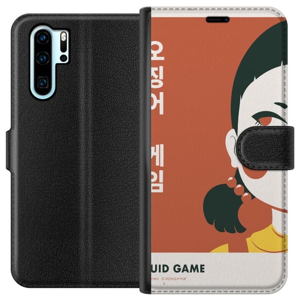 Kompatibel Tegnebogsetui til Huawei P30 Pro Squid Game