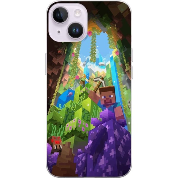 Kompatibel Mobilcover til Apple iPhone 14 Plus Minecraft