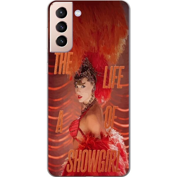 Kompatibelt Mobildeksel til Samsung Galaxy S21 Taylor Swift The Life of a Showgirl – Liveopptreden Popdivaøyeblikk