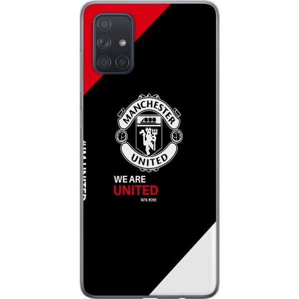 Kompatibel Mobilcover til Samsung Galaxy A71 Manchester United F.C.