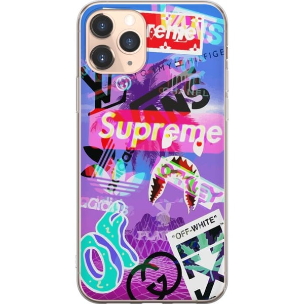 Kompatibel Mobilcover til Apple iPhone 11 Pro 3D Mærker