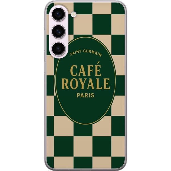 Kompatibel Mobilcover til Samsung Galaxy S23+ Vintage caféplakat Paris Café Royale fransk kaffelogo Saint Germain retro køkkenvægkunst dekoration Kompatibel Mobilcover til Samsung Galaxy S23+ Vintage caféplakat Paris Café Royale fransk kaffelogo Saint Germain retro køkkenvægkunst dekoration