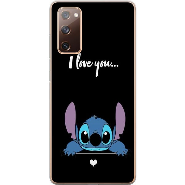 Kompatibelt Mobilskal till Samsung Galaxy S20 FE Stitch I Love You