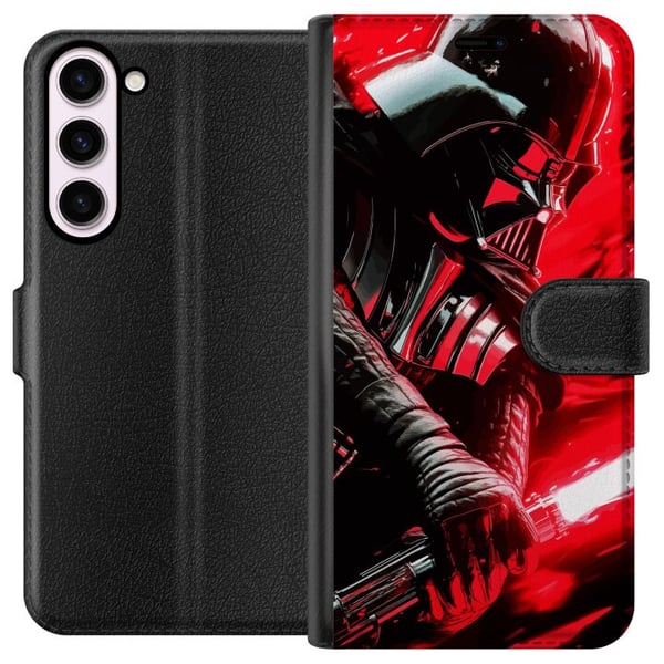 Yhteensopiva Lompakkokotelo Samsung Galaxy S23+ Darth Vader punaisella valomiekalla, voimakas futuristinen design, joka on saanut inspiraationsa gala Yhteensopiva Lompakkokotelo Samsung Galaxy S23+ Darth Vader punaisella valomiekalla, voimakas futuristinen design, joka on saanut inspiraationsa gala
