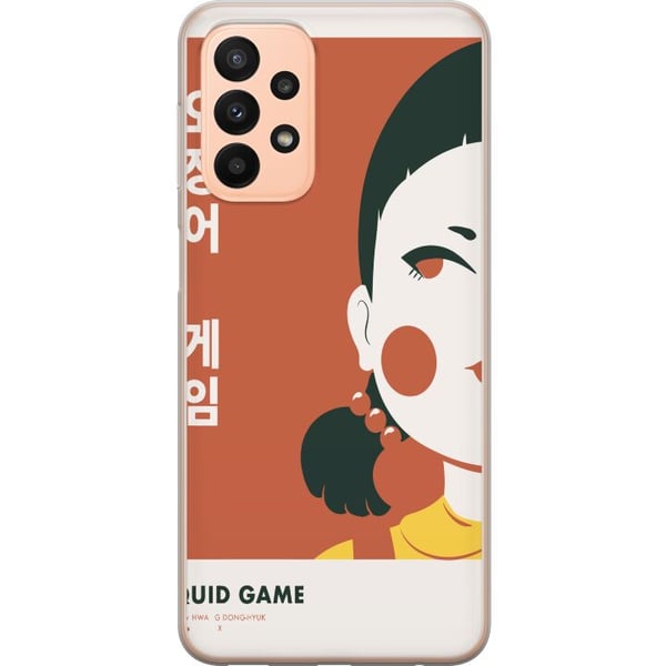 Yhteensopiva Puhelinkuori Samsung Galaxy A23 Squid Game