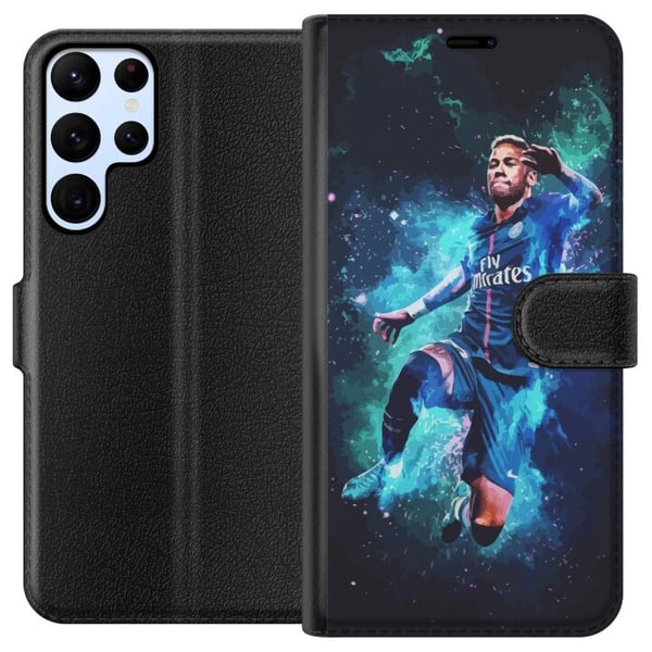 Yhteensopiva Lompakkokotelo Samsung Galaxy S22 Ultra 5G Neymar