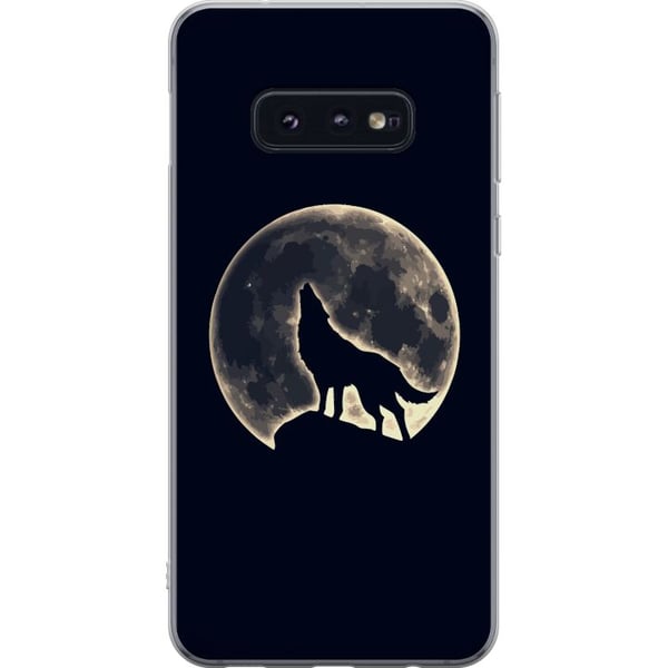 Kompatibel Mobilcover til Samsung Galaxy S10e Ulve Måne