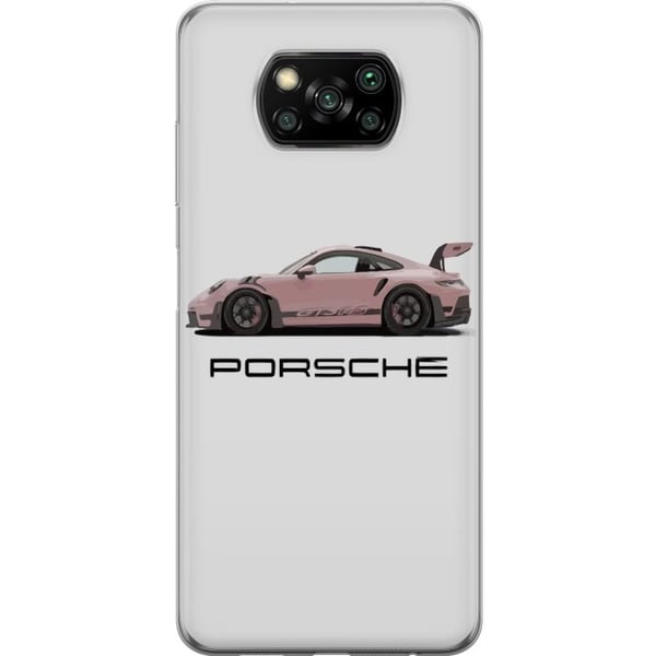 Kompatibel Mobilcover til Xiaomi Poco X3 NFC Porsche 911 Pink