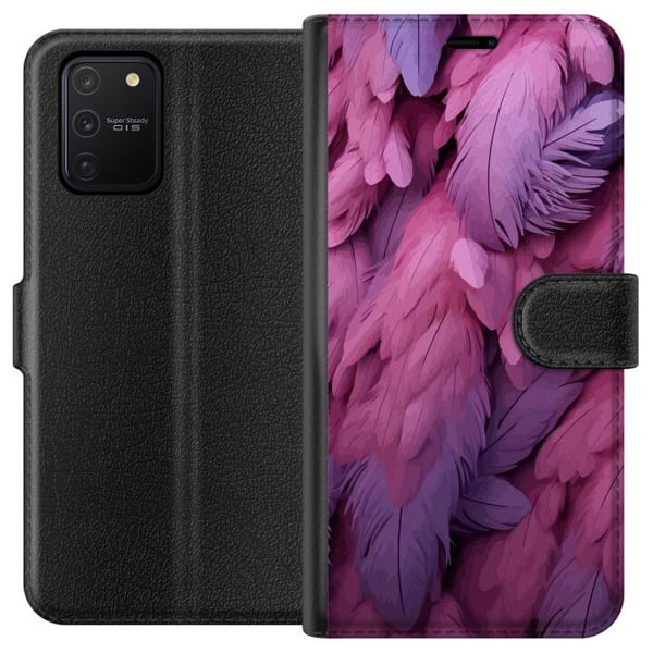 Kompatibelt Lommeboketui til Samsung Galaxy S10 Lite Fjær Kompatibelt Lommeboketui til Samsung Galaxy S10 Lite Fjær