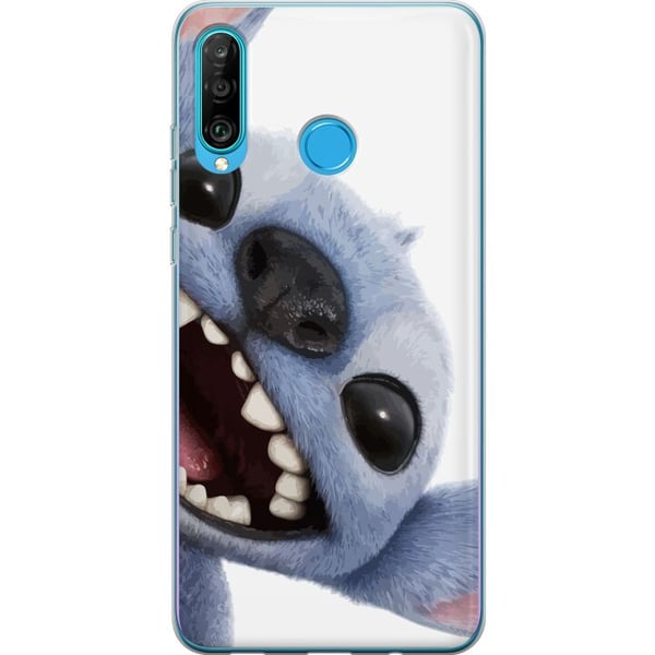 Kompatibel Mobilcover til Huawei P30 lite Lilo & Stitch