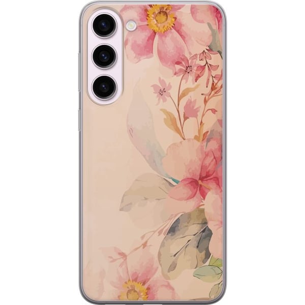 Yhteensopiva Puhelinkuori Samsung Galaxy S23+ Värikkäät Kukat