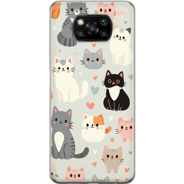 Kompatibel Mobilcover til Xiaomi Poco X3 NFC Katte