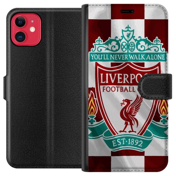 Kompatibelt Plånboksfodral till Apple iPhone 11 Liverpool FC Kompatibelt Plånboksfodral till Apple iPhone 11 Liverpool FC