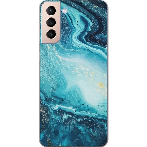 Kompatibelt Mobildeksel til Samsung Galaxy S21 Kunstmønster