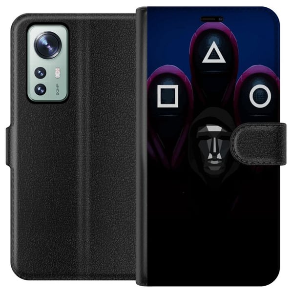 Yhteensopiva Lompakkokotelo Xiaomi 12 Squid Game Säsong 3 Nya Ikoner Populär Serie TV Motiv Yhteensopiva Lompakkokotelo Xiaomi 12 Squid Game Säsong 3 Nya Ikoner Populär Serie TV Motiv