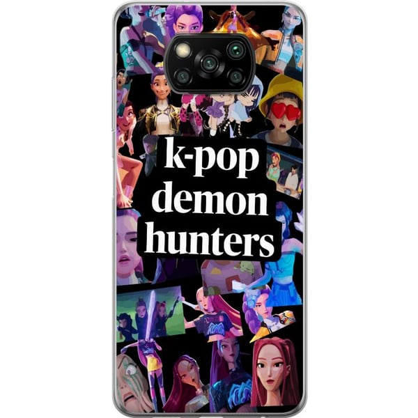 Kompatibel Mobilcover til Xiaomi Poco X3 NFC KPop Demon Hunters-figur i specialudgave
