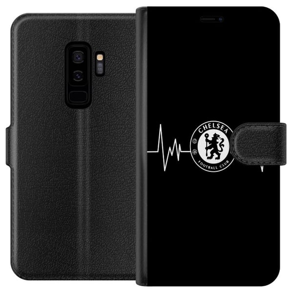 Kompatibelt Plånboksfodral till Samsung Galaxy S9+ Chelsea F.C. Kompatibelt Plånboksfodral till Samsung Galaxy S9+ Chelsea F.C.