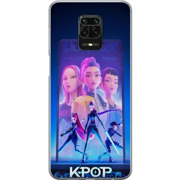 Kompatibel Mobilcover til Xiaomi Redmi Note 9S KPop Demon Hunters 2 HuntrX futuristisk KPop-motiv med scene og stærk energi