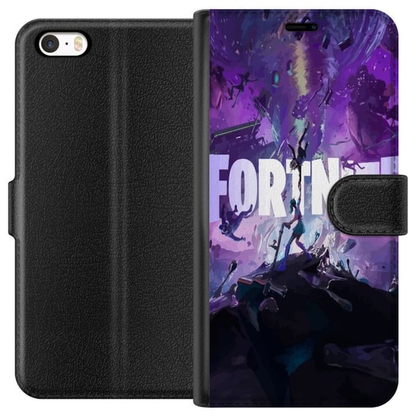 Kompatibelt Lommeboketui til Apple iPhone 5s Fortnite