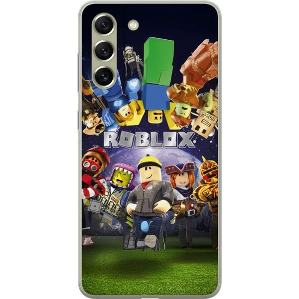 Kompatibel Mobilcover til Samsung Galaxy S21 FE 5G Roblox Verden - Gaming Eventyr for Børn og Unge