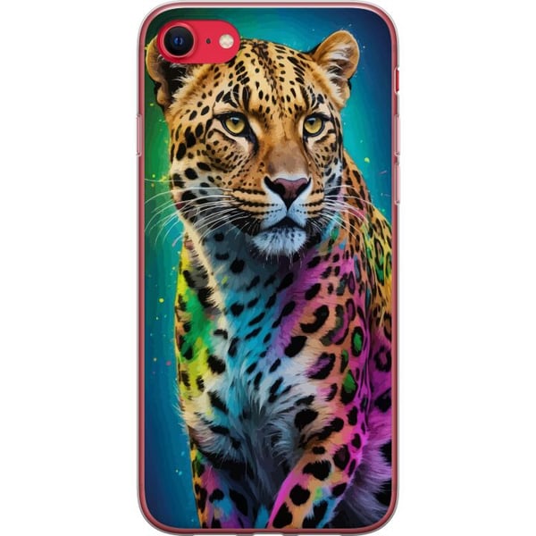 Kompatibelt Mobildeksel til Apple iPhone SE (2022) Leopard