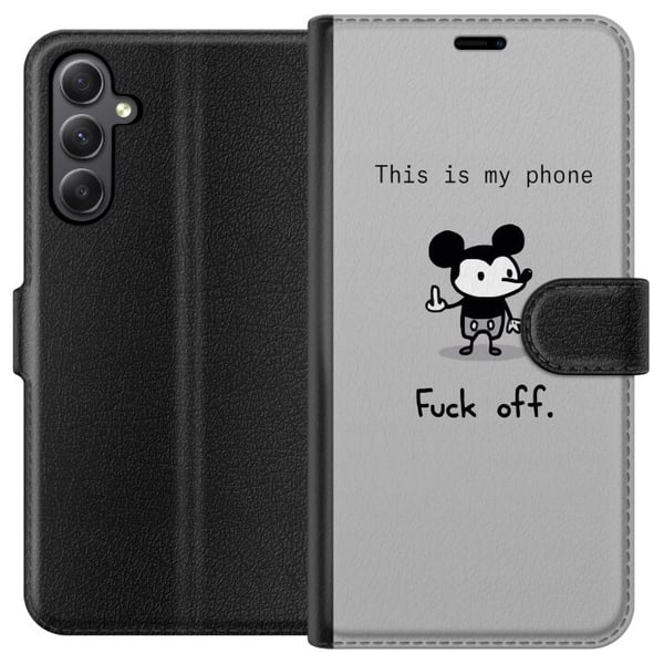 Kompatibel Tegnebogsetui til Samsung Galaxy S23 FE Kækt citat Fuck af trendtekst Kompatibel Tegnebogsetui til Samsung Galaxy S23 FE Kækt citat Fuck af trendtekst
