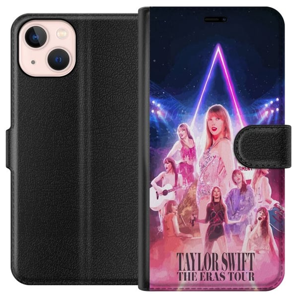 Kompatibelt Plånboksfodral till Apple iPhone 13 mini Taylor Swift Galaxy Neon Kompatibelt Plånboksfodral till Apple iPhone 13 mini Taylor Swift Galaxy Neon